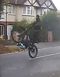 Off-road bike antisocial behaviour captured on intelligence patrol — West Midlands town centre