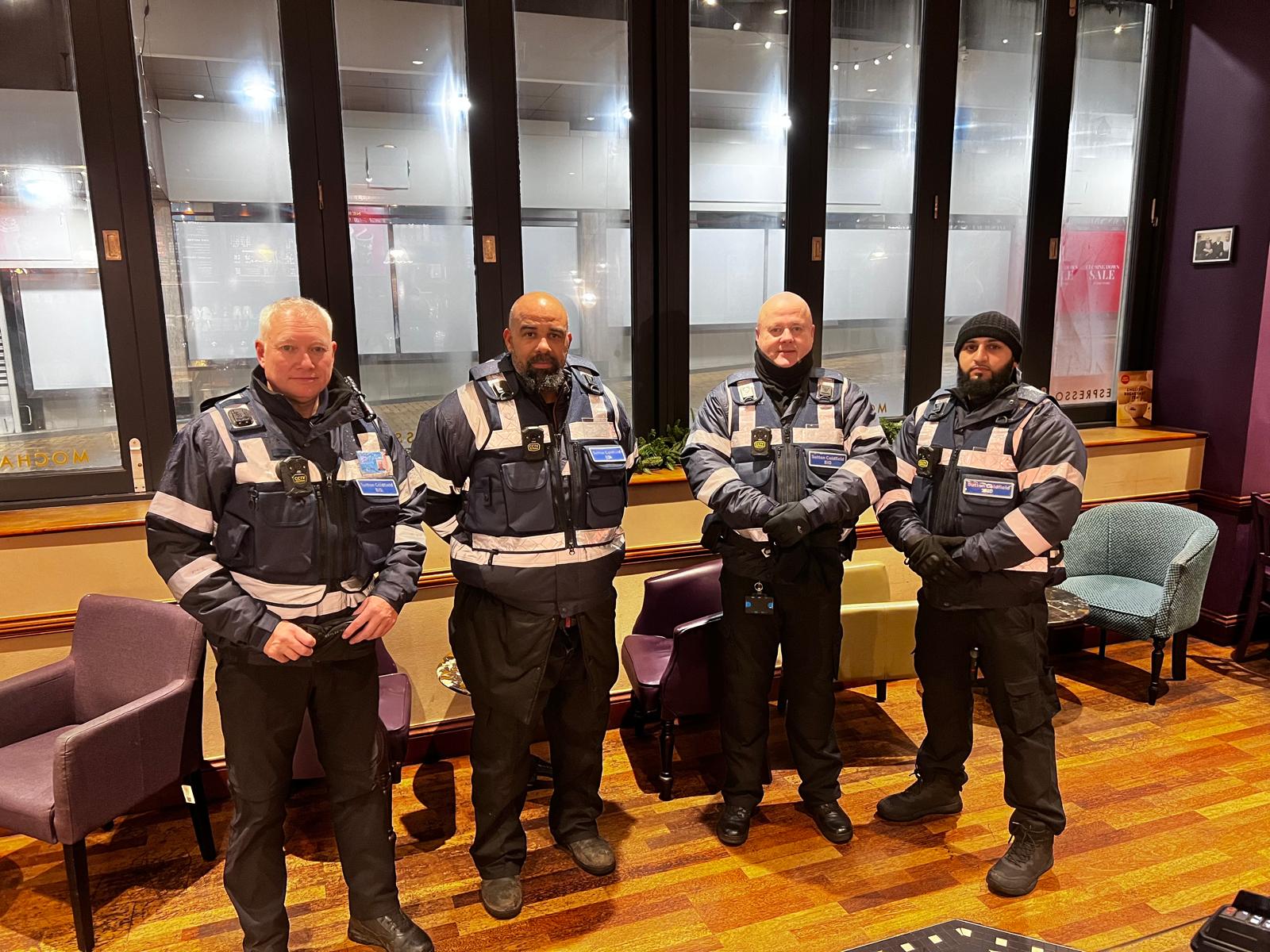 Risk Secured BID ranger team — West Midlands town centre